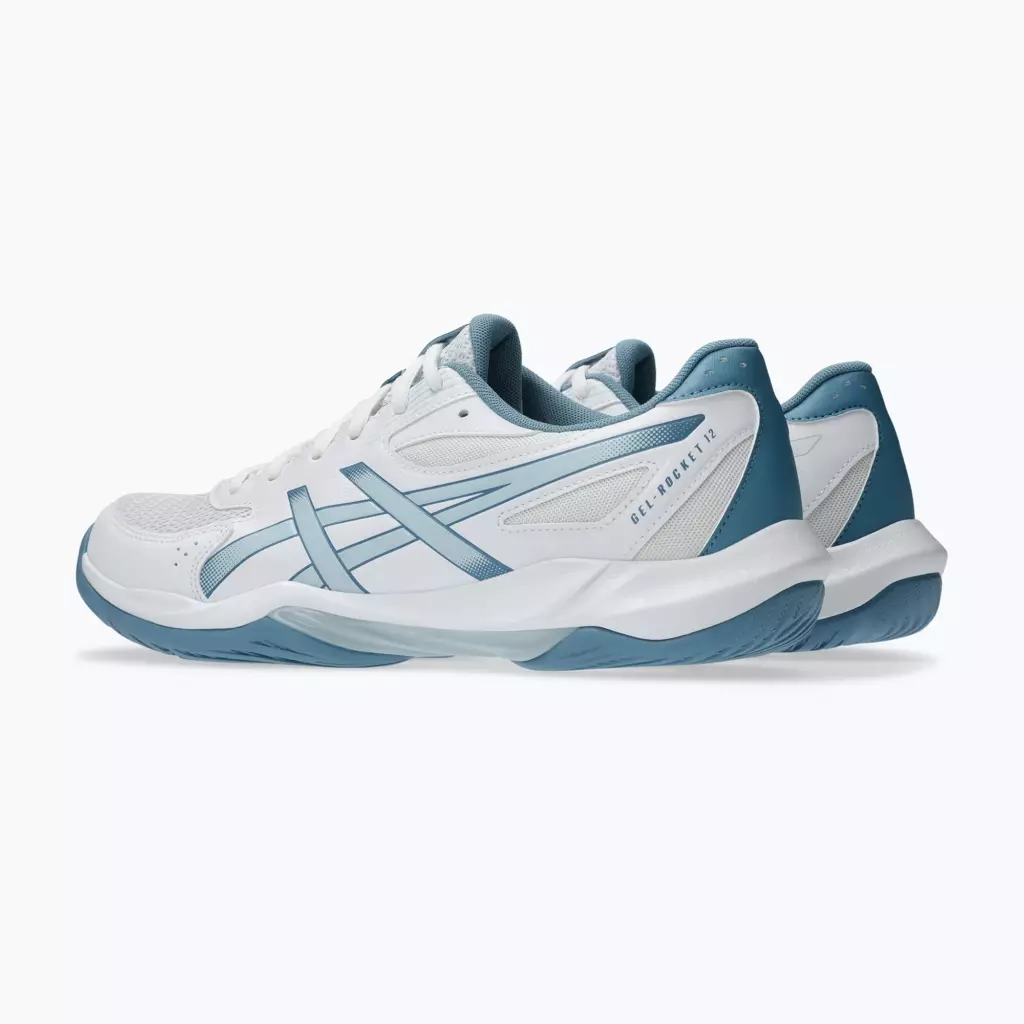Кроссовки волейбольные ASICS Gel-Rocket 12 white/cool grey