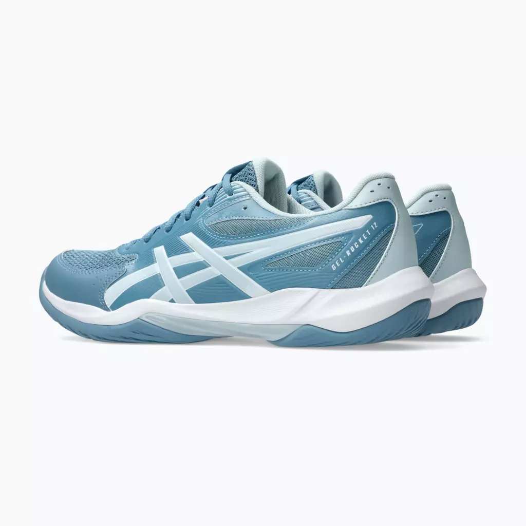 Кроссовки волейбольные ASICS Gel-Rocket 12 saba blue/cool grey