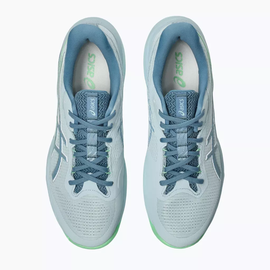 Кроссовки волейбольные ASICS Netburner Ballistic FF 4 cool grey/saba blue