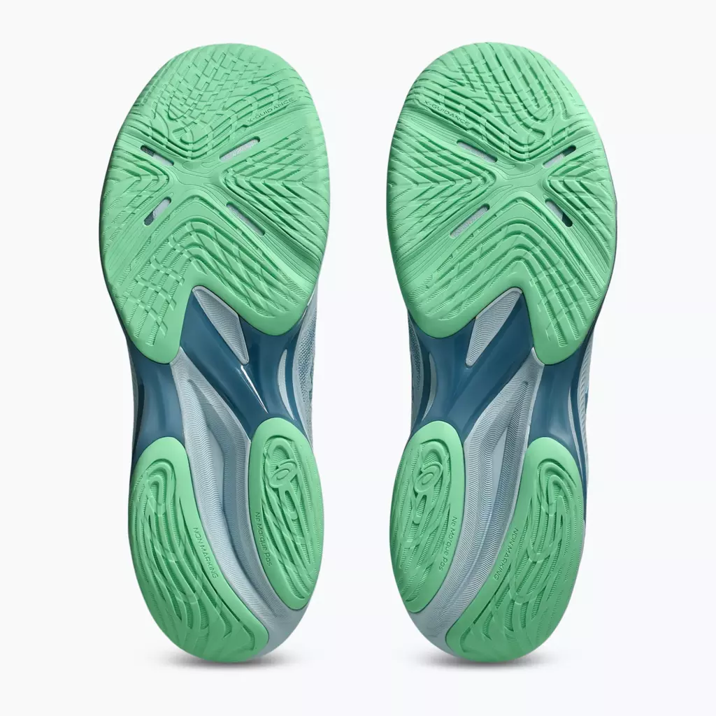 Кроссовки волейбольные ASICS Netburner Ballistic FF 4 cool grey/saba blue