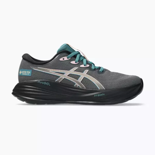 Женские Кроссовки для бега Asics Gel-Cumulus 27 GTX carrier grey/misty pine