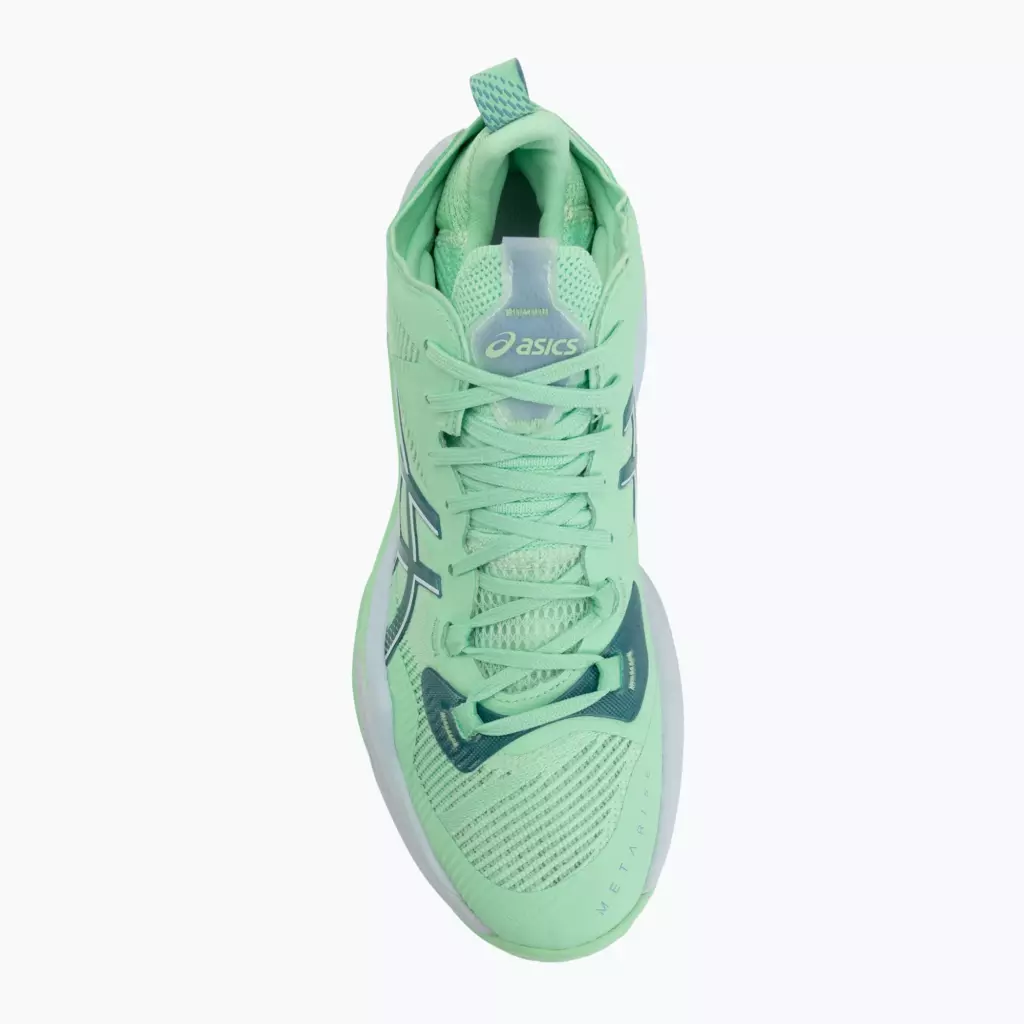 Кроссовки волейбольные ASICS Metarise 2 mentol/saba blue