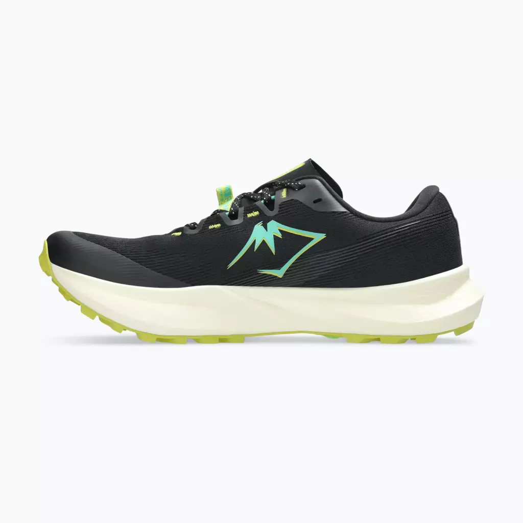 Кроссовки для бега ASICS Fuji Lite 6 black/aurora green