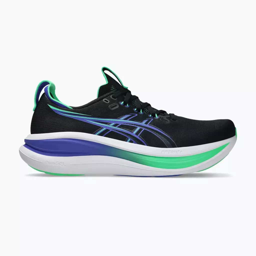 Кроссовки для бега ASICS Gel-Nimbus 28 black/cobalt burst