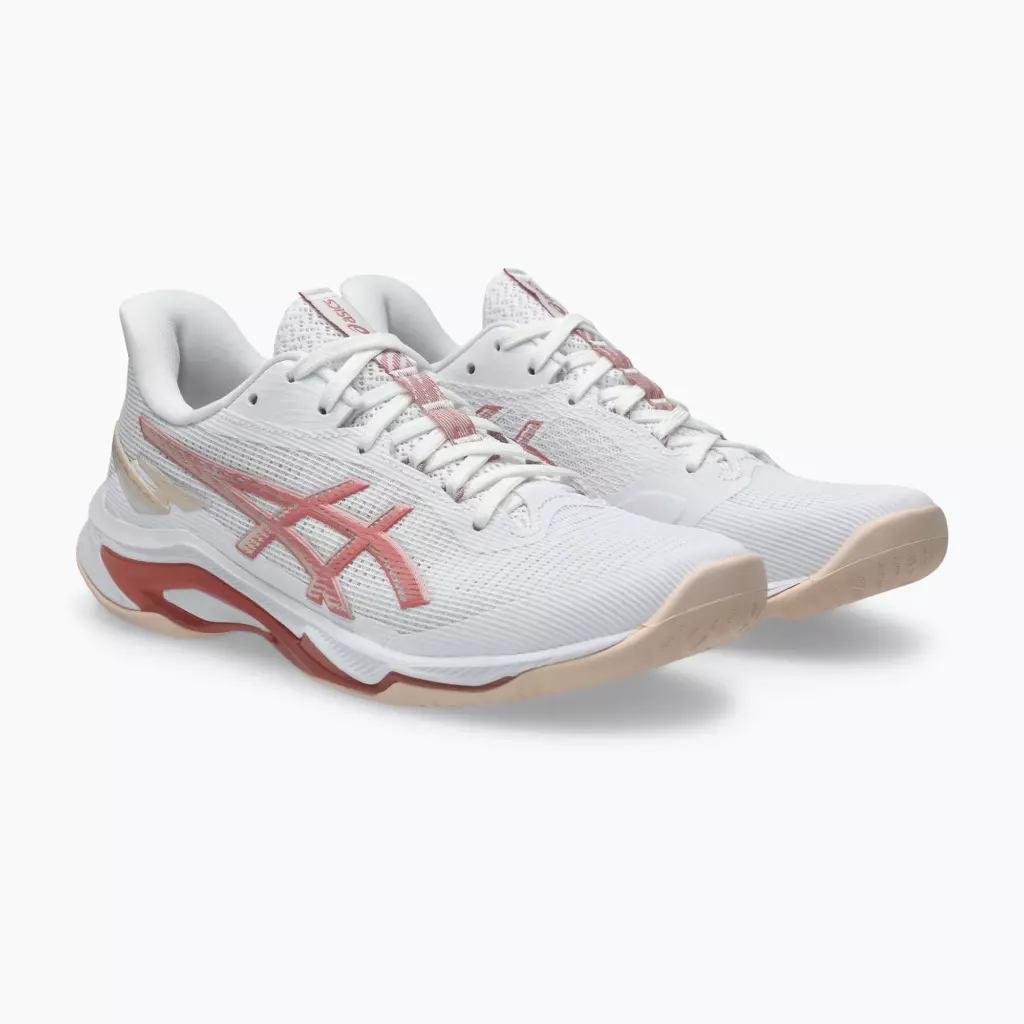 Кроссовки волейбольные ASICS Netburner Ballistic FF 4 white/rose rouge