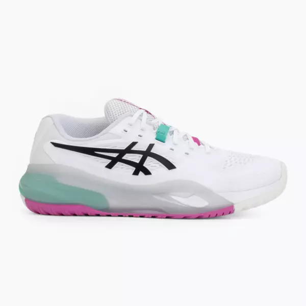Теннисные Кроссовки ASICS Gel-Resolution X white/aurora green