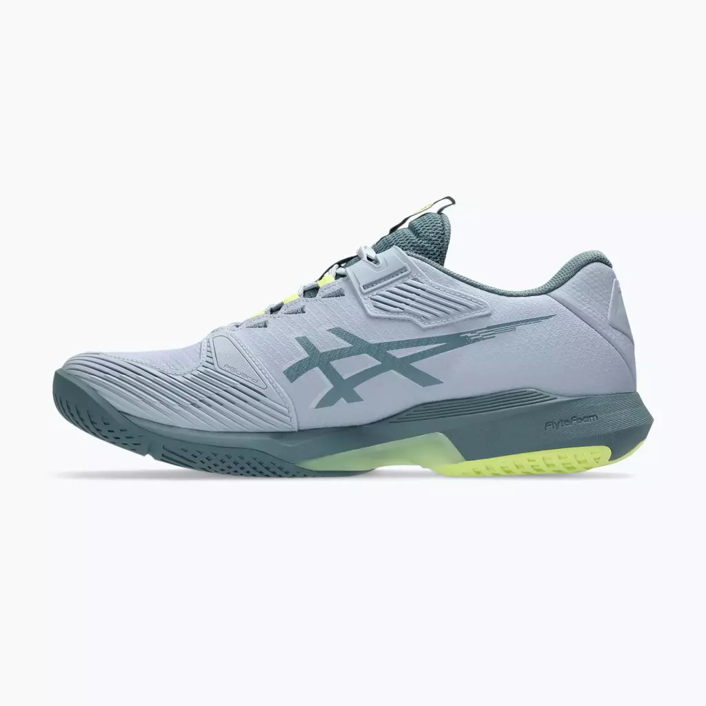 Теннисные Кроссовки ASICS Solution Speed FF 4 grey blue/ironclad