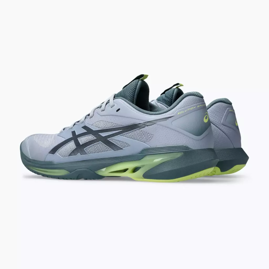 Теннисные Кроссовки ASICS Solution Speed FF 4 grey blue/ironclad