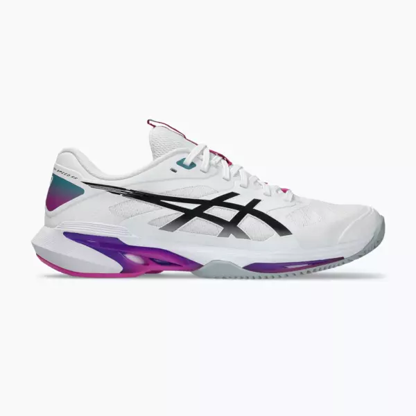Теннисные Кроссовки ASICS Solution Speed FF 4 Clay white/digital sakura