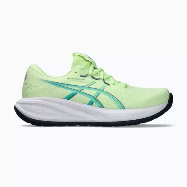 Кроссовки для бега ASICS Gel-Cumulus 28 illuminate yellow/energy aqua