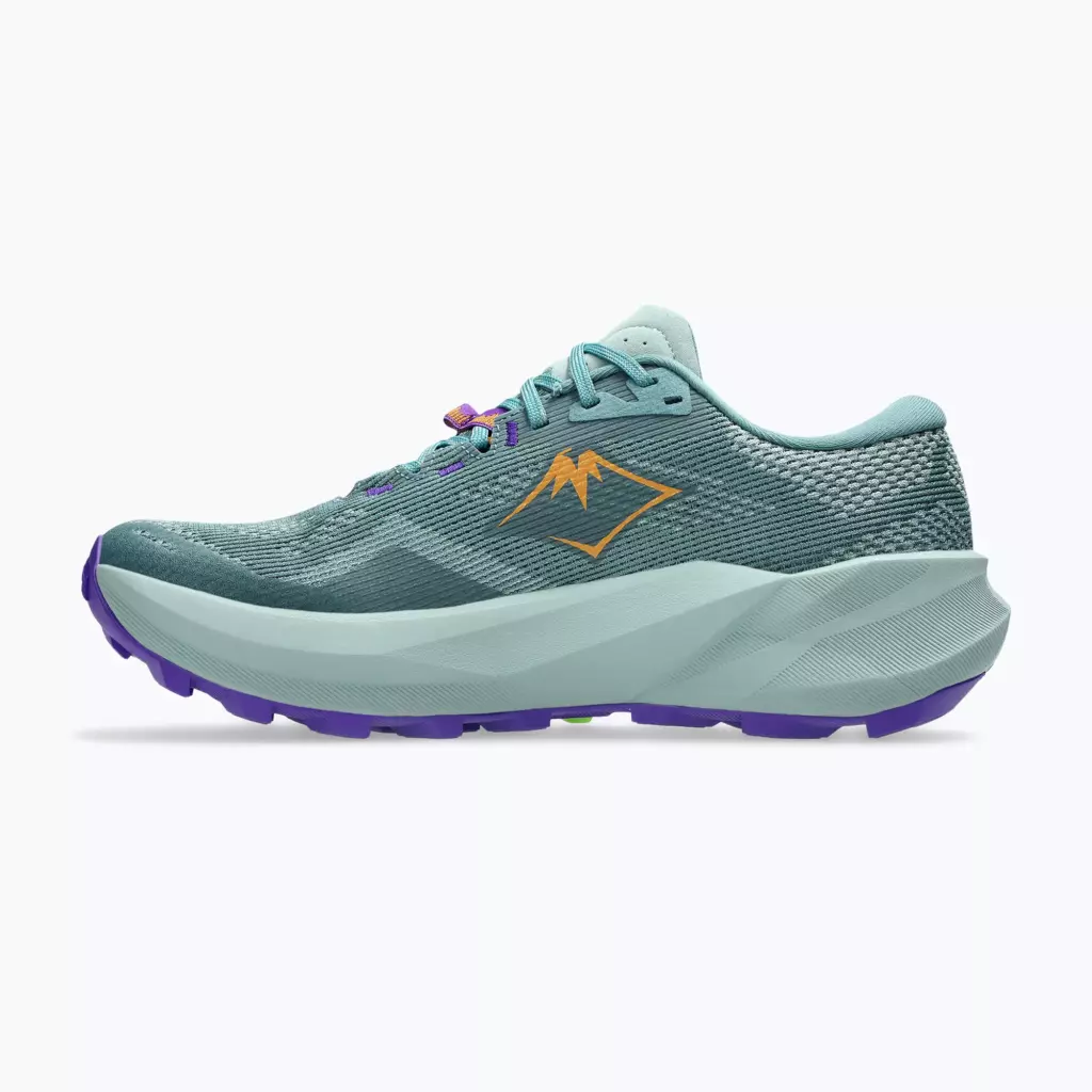 Женские Кроссовки для бега ASICS Trabuco 14 foggy teal/radiant amethyst