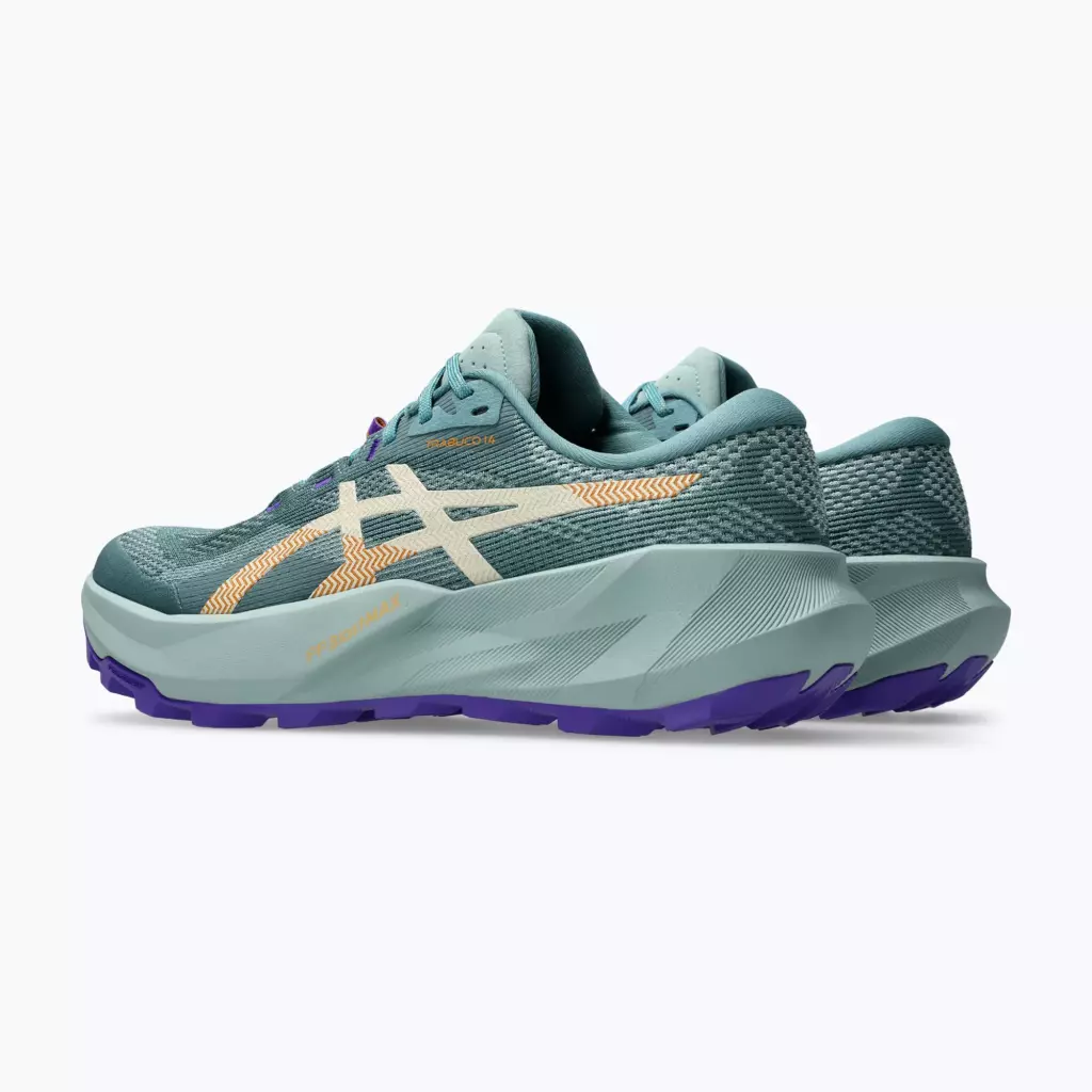 Женские Кроссовки для бега ASICS Trabuco 14 foggy teal/radiant amethyst