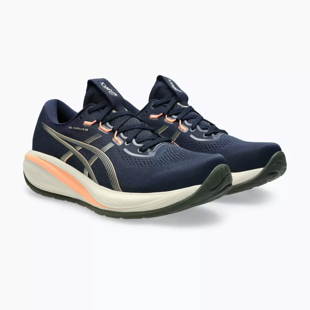 Кроссовки для бега ASICS Gel-Cumulus 28 midnight/khaki green