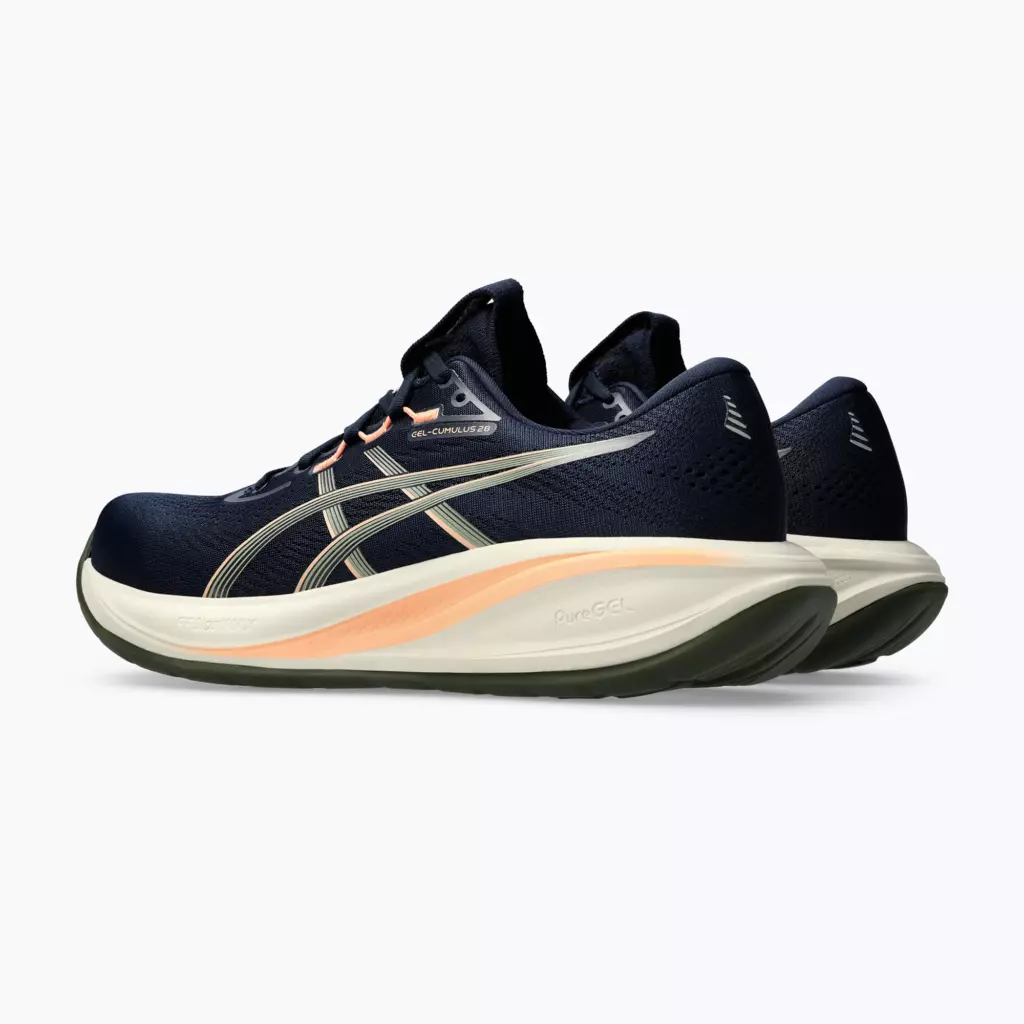 Кроссовки для бега ASICS Gel-Cumulus 28 midnight/khaki green