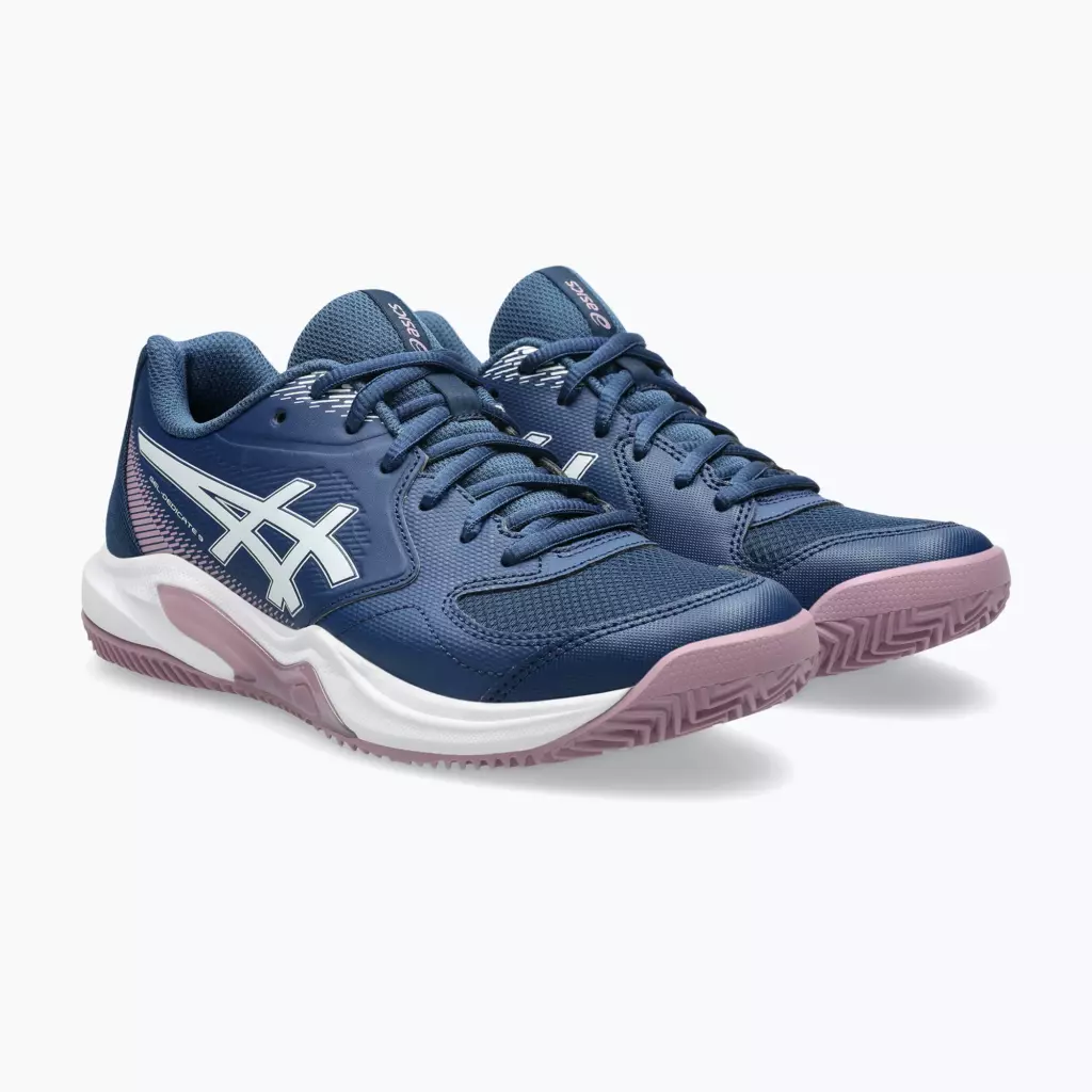 Женские Теннисные Кроссовки ASICS Gel-Dedicate 9 Clay W independence blue/white