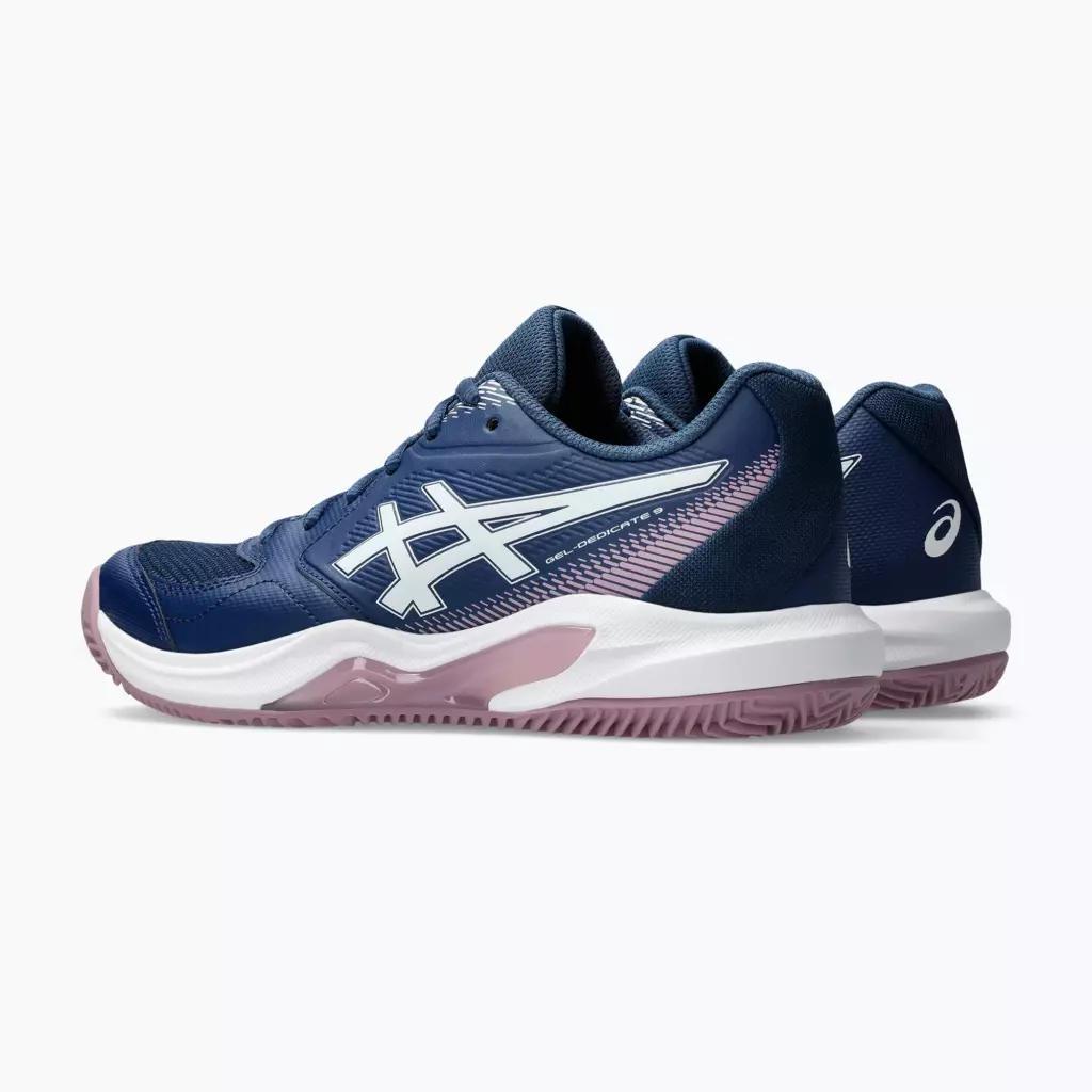 Женские Теннисные Кроссовки ASICS Gel-Dedicate 9 Clay W independence blue/white