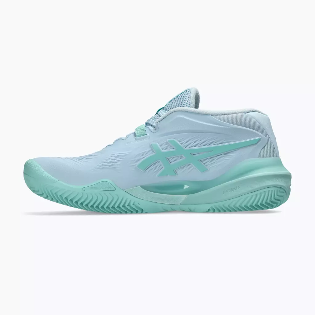 Кроссовки волейбольные ASICS Gel-Resolution X Clay light blue/oasis green