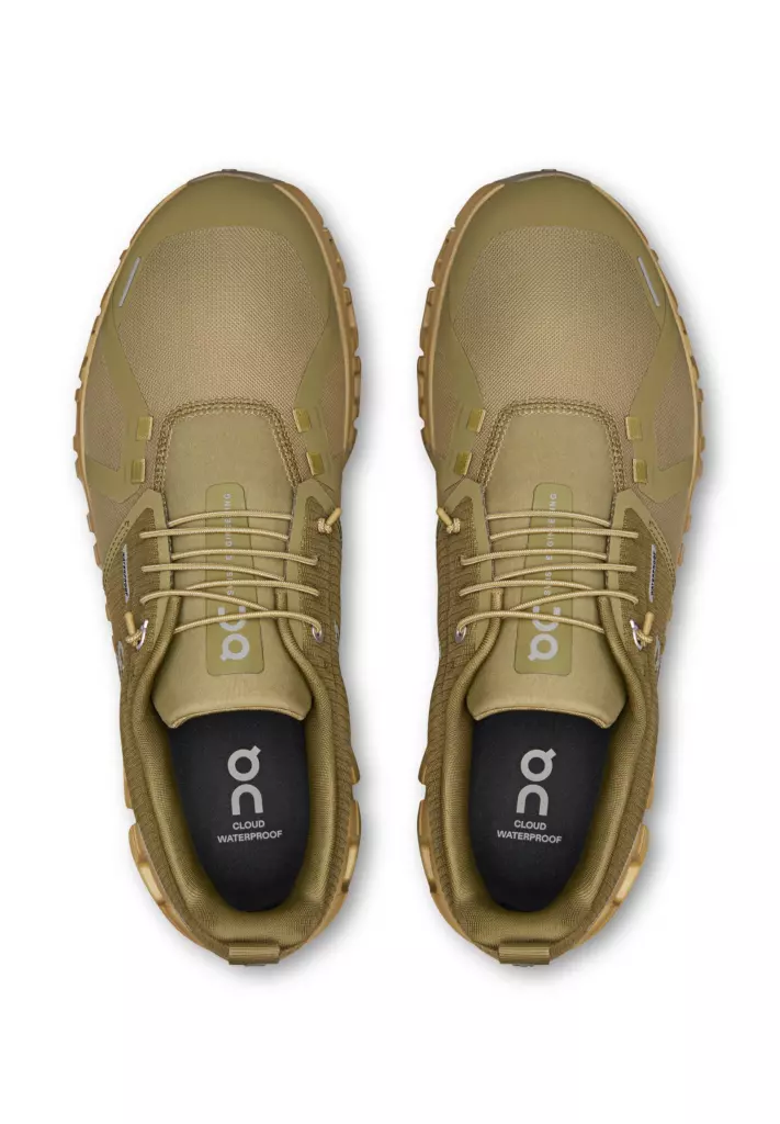Кроссовки для бега On Cloud 6 Waterproof olive safari