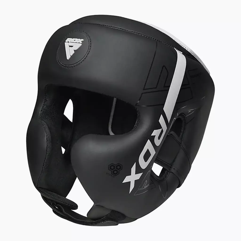 Боксёрский шлем RDX F6 белый