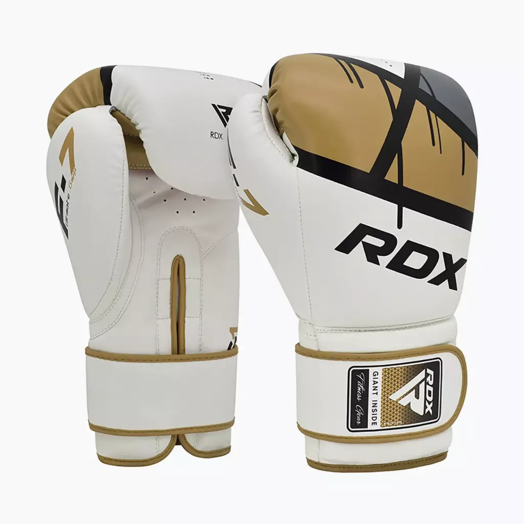 Боксёрские перчатки RDX BGR-F7 золото