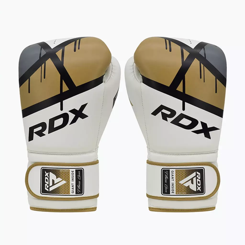Боксёрские перчатки RDX BGR-F7 золото
