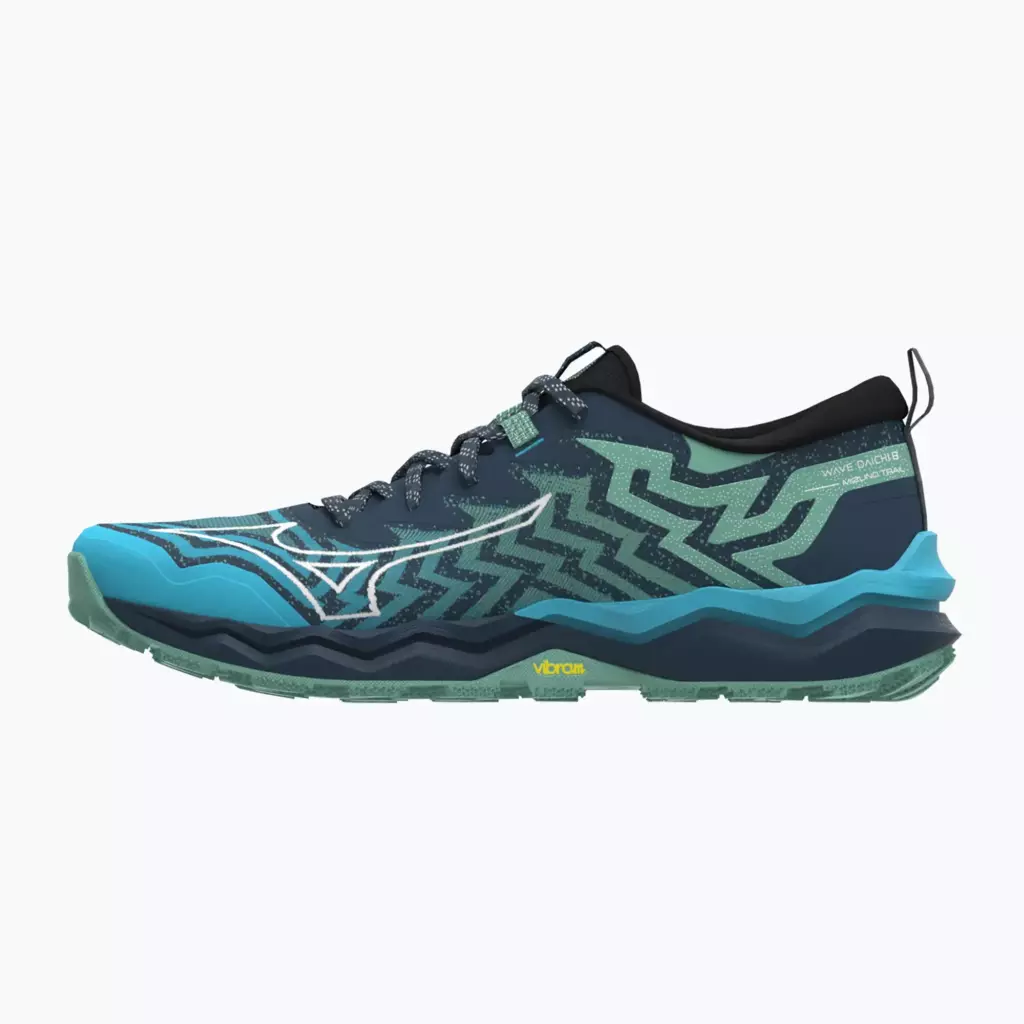 Женские Кроссовки для бега Mizuno Wave Daichi 8 dusty jade green/ white/ river blue