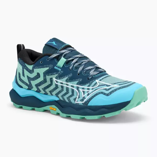 Женские Кроссовки для бега Mizuno Wave Daichi 8 dusty jade green/ white/ river blue