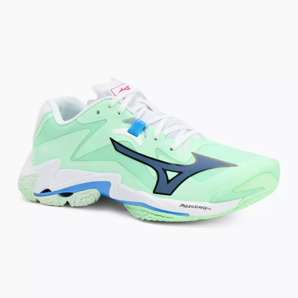 Кроссовки волейбольные Mizuno Wave Lightning Z8 neo mint/black/frontier blue