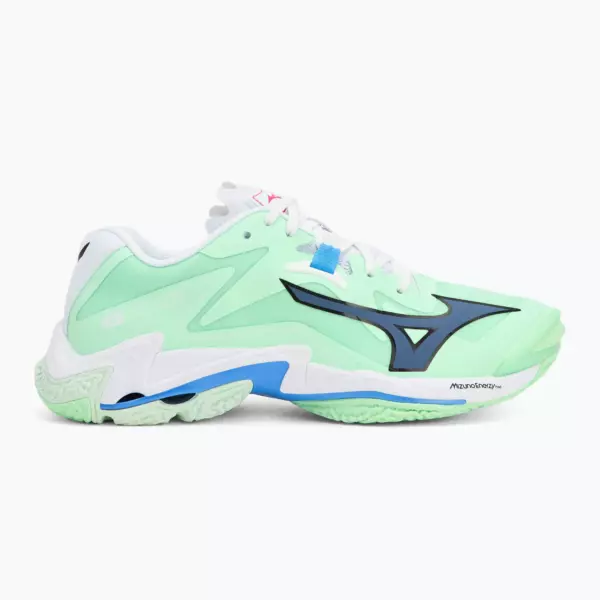 Кроссовки волейбольные Mizuno Wave Lightning Z8 neo mint/black/frontier blue
