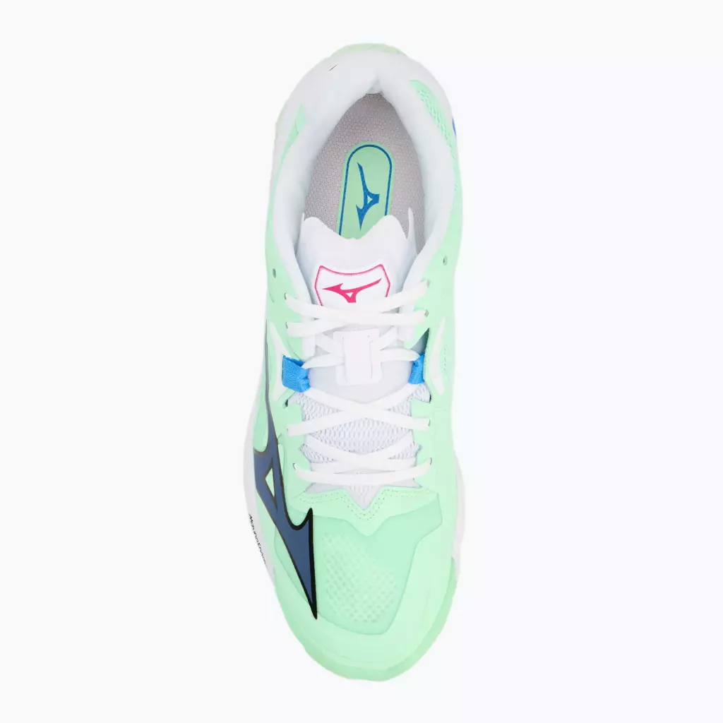 Кроссовки волейбольные Mizuno Wave Lightning Z8 neo mint/black/frontier blue