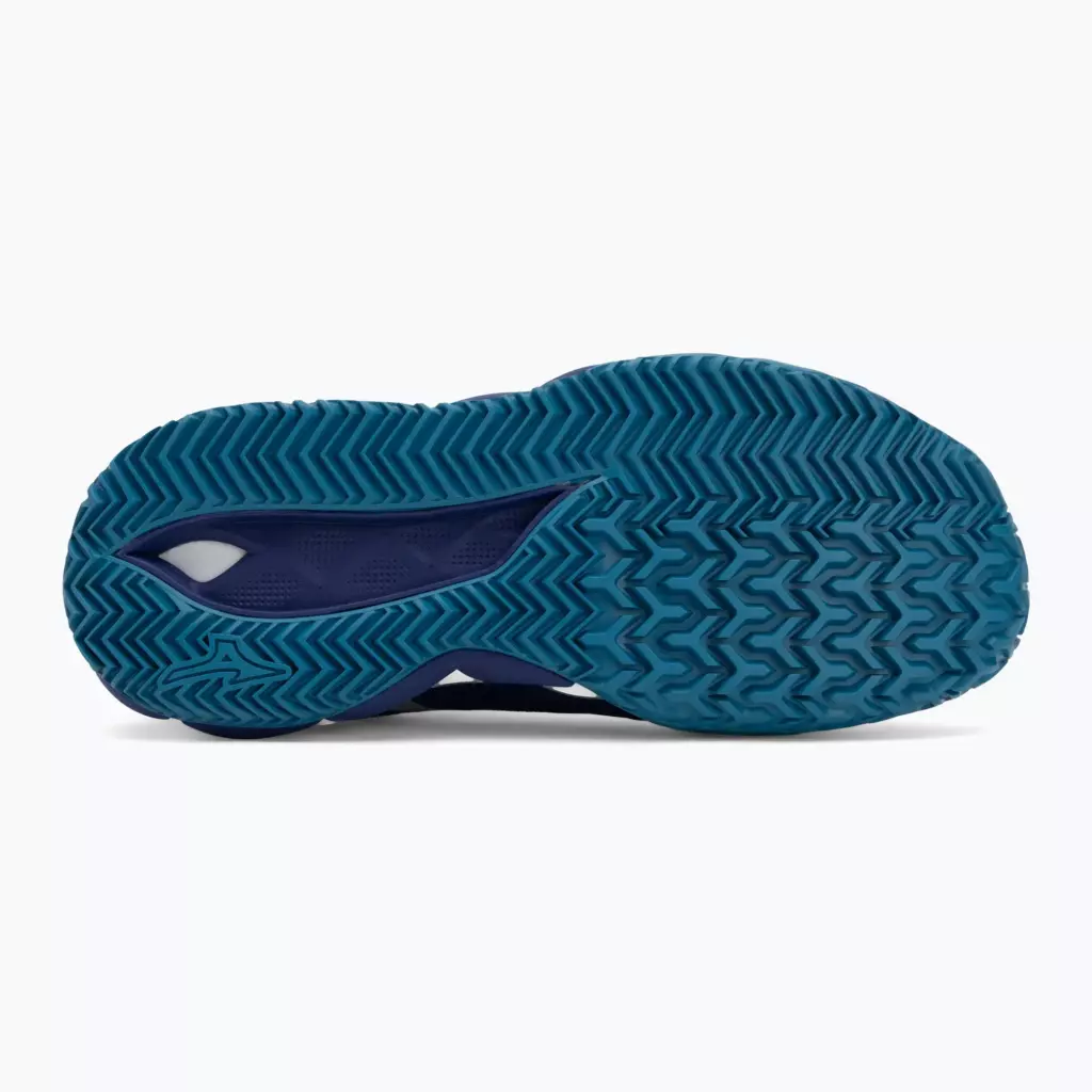 Теннисные кроссовки Mizuno Wave Enforce Tour 2 CC bellwether blue/ white/ fjord blue
