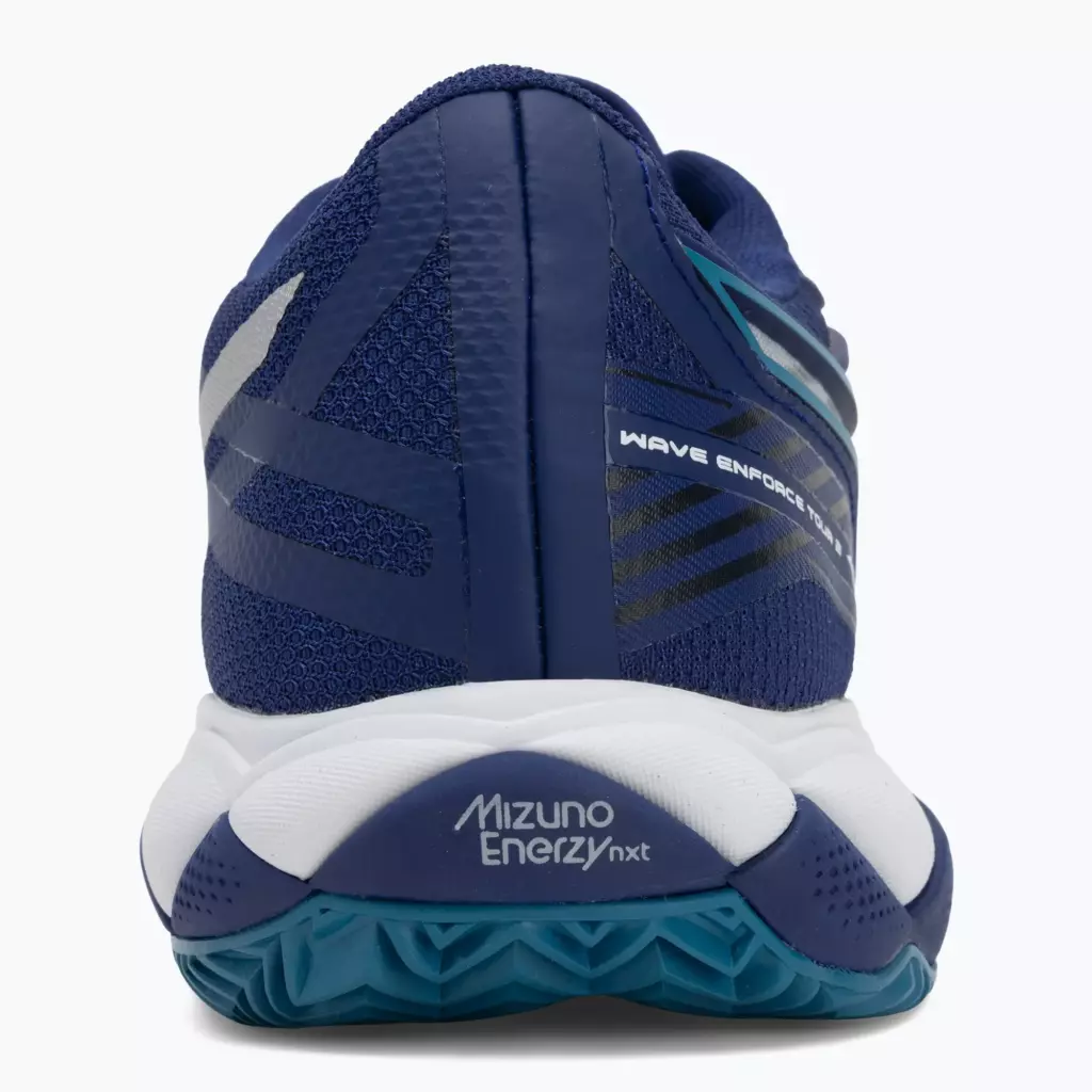 Теннисные кроссовки Mizuno Wave Enforce Tour 2 CC bellwether blue/ white/ fjord blue