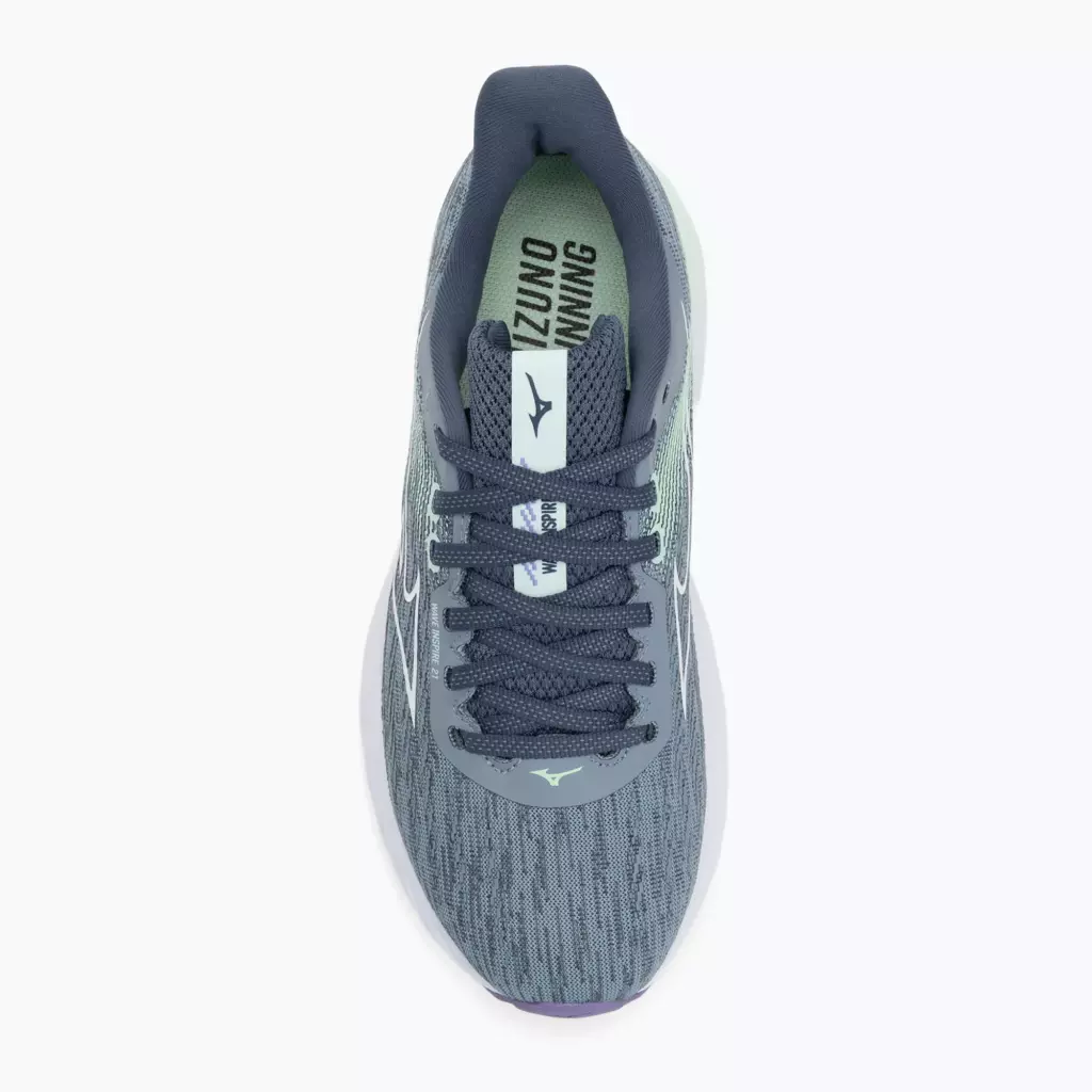 Женские Кроссовки для бега Mizuno Wave Inspire 21 tradewinds/white/neo mint