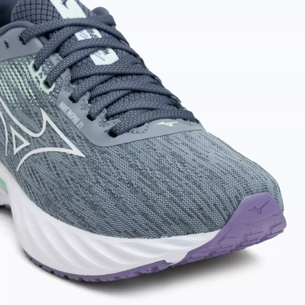 Женские Кроссовки для бега Mizuno Wave Inspire 21 tradewinds/white/neo mint