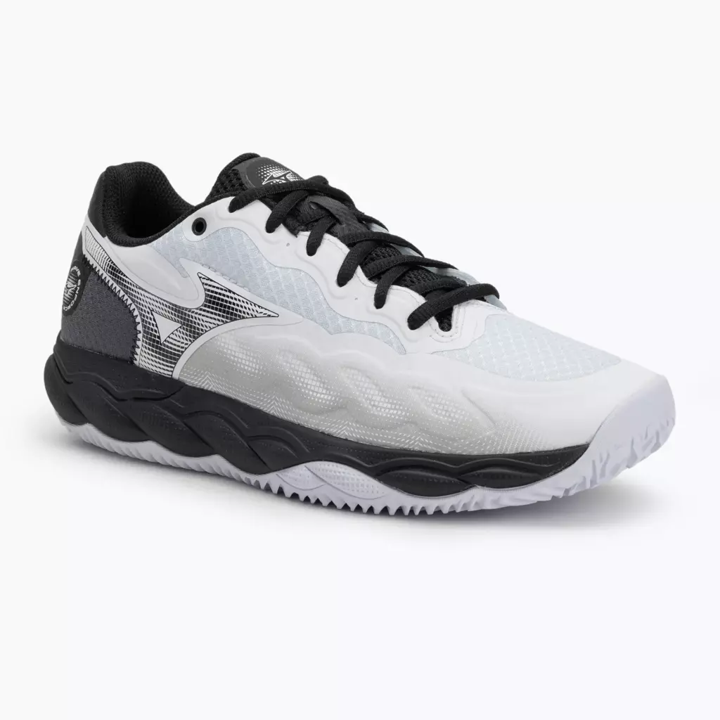 Теннисные кроссовки Mizuno Wave Enforce Court CC white/ black/ iron gate