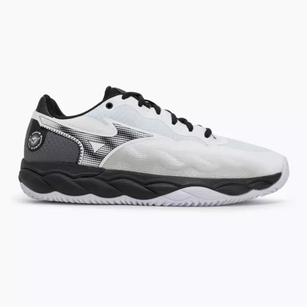 Теннисные кроссовки Mizuno Wave Enforce Court CC white/ black/ iron gate