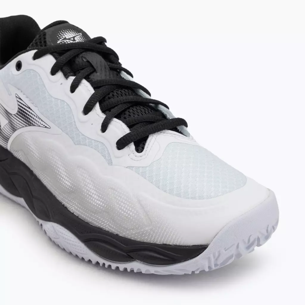 Теннисные кроссовки Mizuno Wave Enforce Court CC white/ black/ iron gate