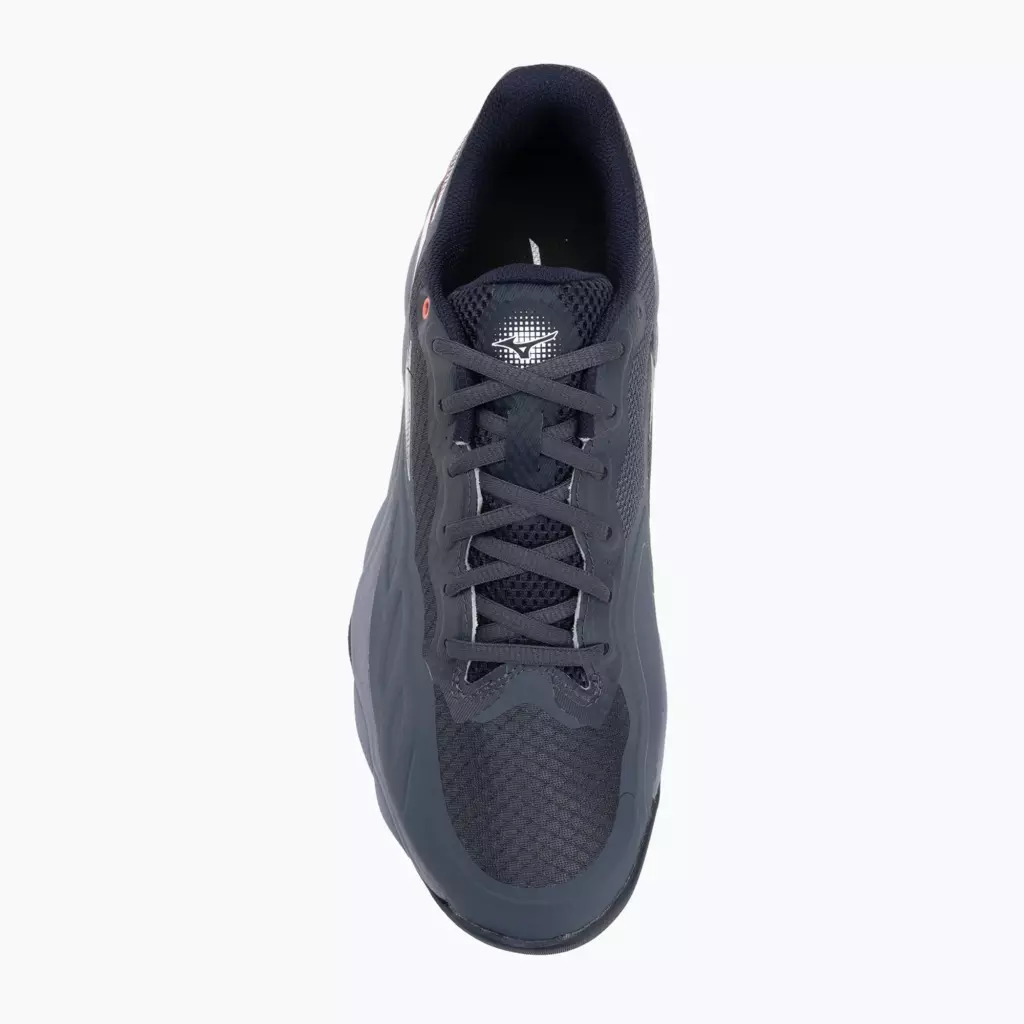 Теннисные кроссовки Mizuno Wave Enforce Court CC odyssey gray/white/blue granite