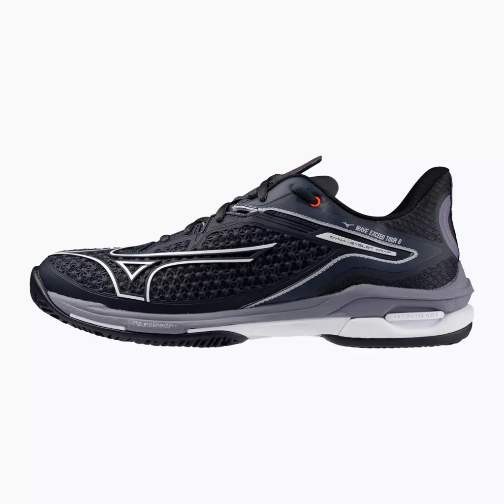 Теннисные кроссовки Mizuno Wave Exceed Tour 6 CC odyssey gray/white/blue granite