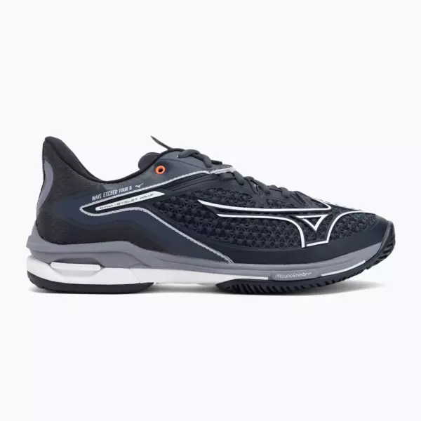 Теннисные кроссовки Mizuno Wave Exceed Tour 6 CC odyssey gray/white/blue granite