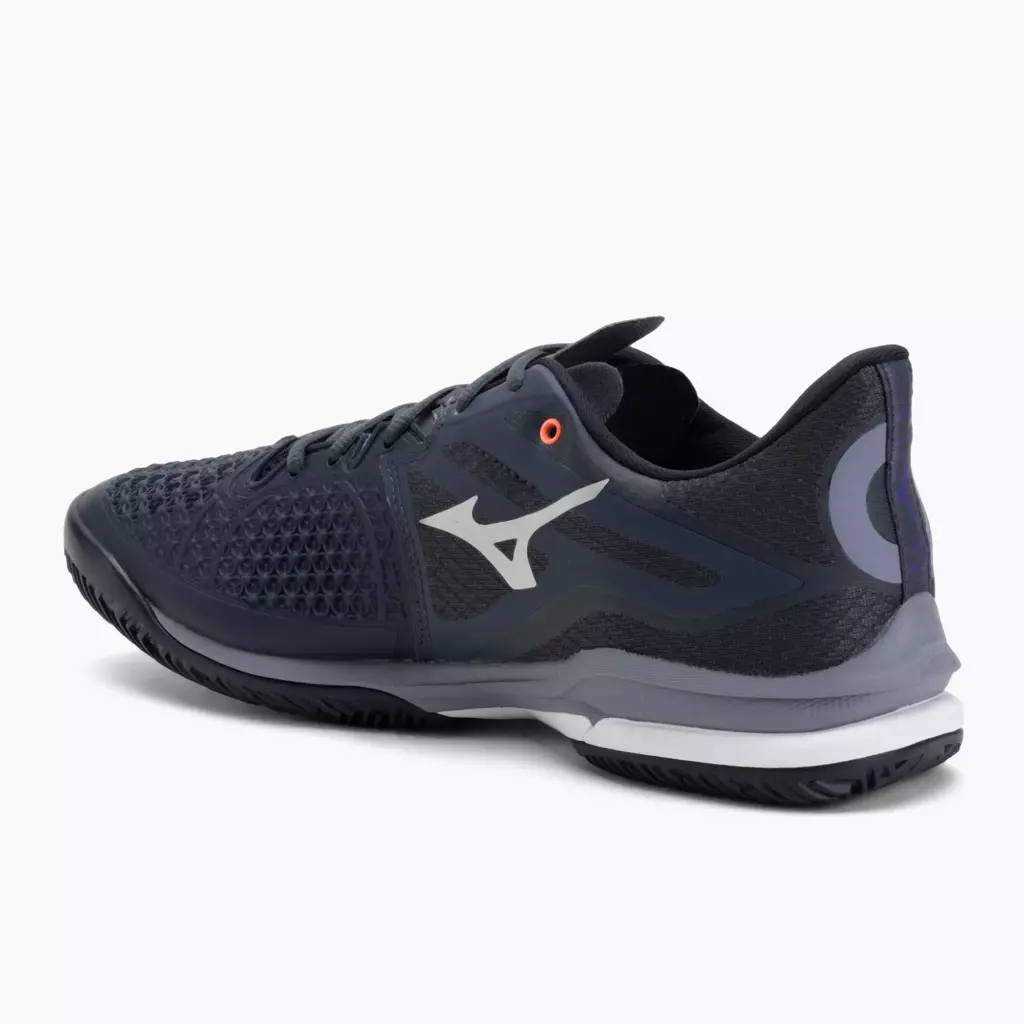 Теннисные кроссовки Mizuno Wave Exceed Tour 6 CC odyssey gray/white/blue granite