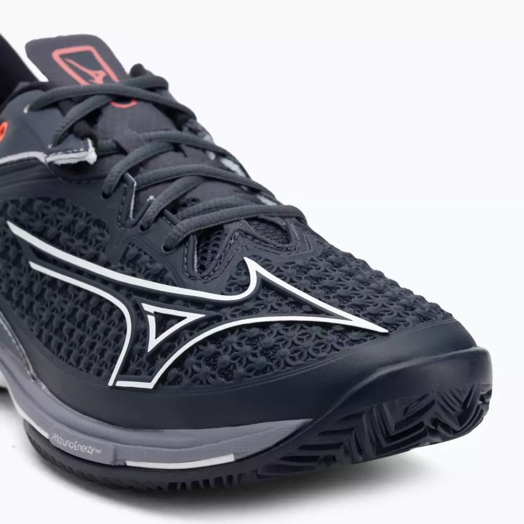 Теннисные кроссовки Mizuno Wave Exceed Tour 6 CC odyssey gray/white/blue granite