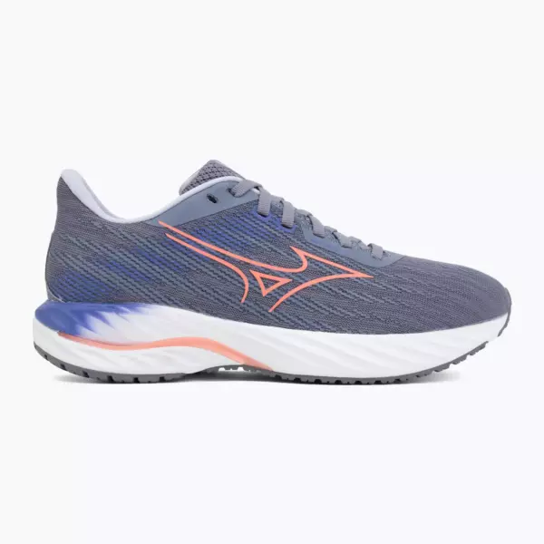 Женские Кроссовки для бега Mizuno Wave Inspire 21 blue granite/striking coral/irisbloom