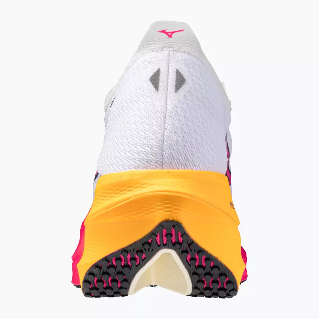 Кроссовки для бега Mizuno Wave Rebellion Pro 3 white/pink tetra/tang orange