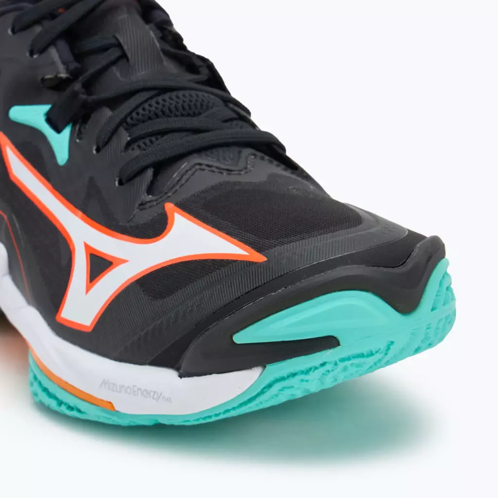 Кроссовки волейбольные Mizuno Wave Lightning Z8 black/tangelo/ice green