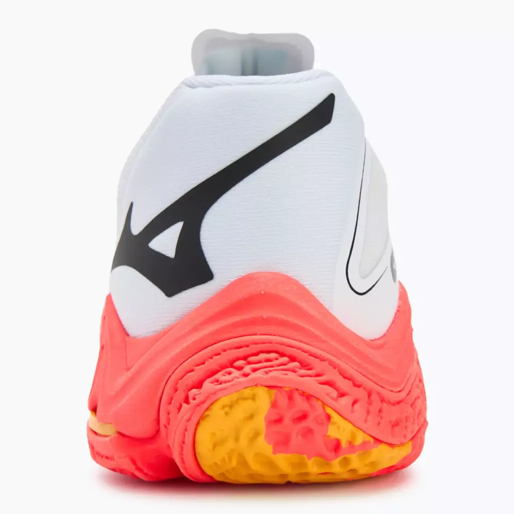 Кроссовки волейбольные Mizuno Wave Lightning Z8 white/fiery coral 2/citrus