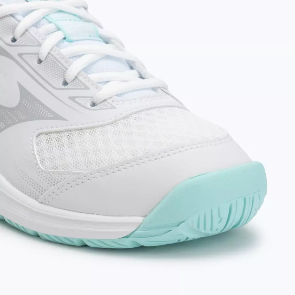 Женские Кроссовки волейбольные Mizuno Cyclone Speed 5 white/blue tint