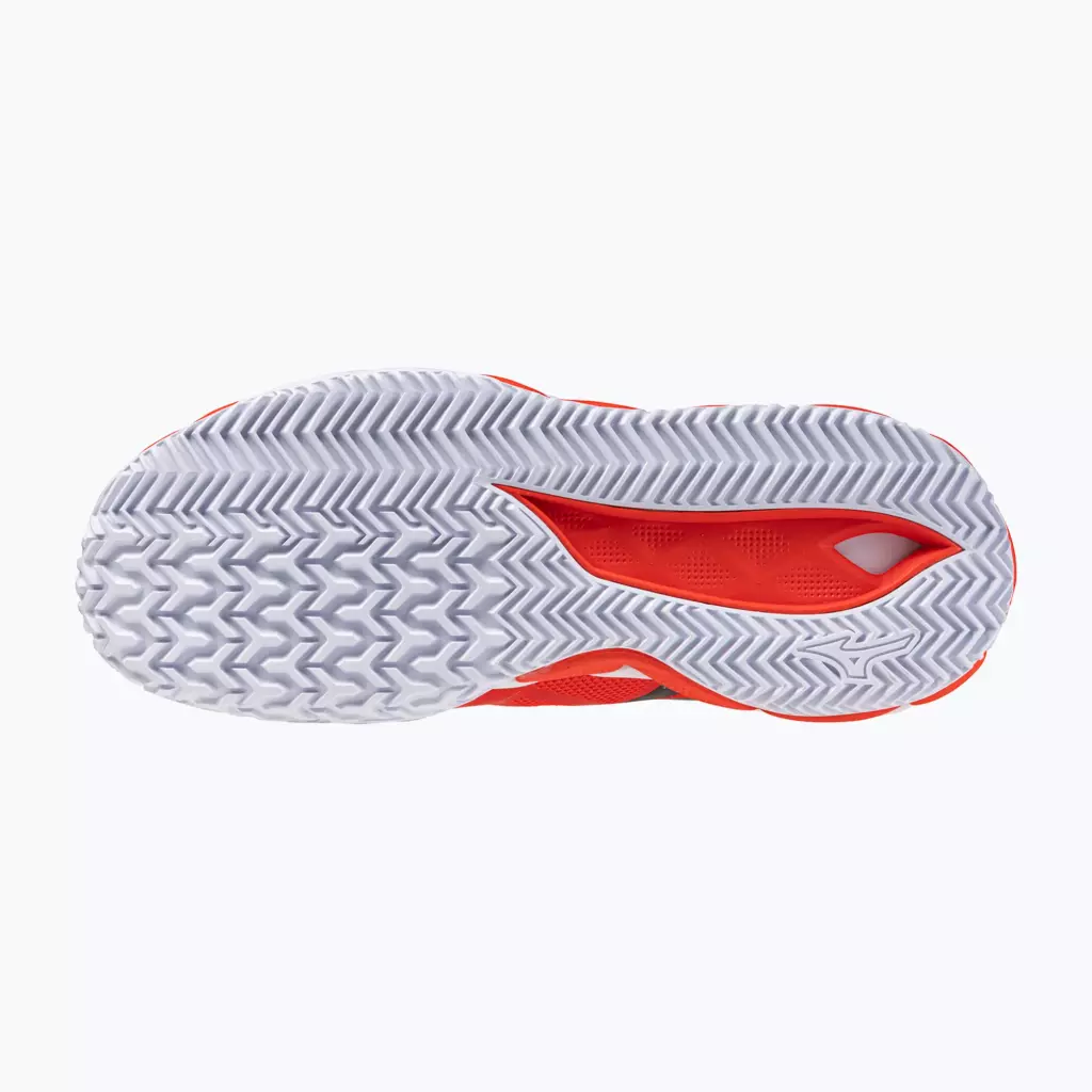 Теннисные кроссовки Mizuno Wave Enforce Tour 2 CC fiery red/white/sun-dried toma