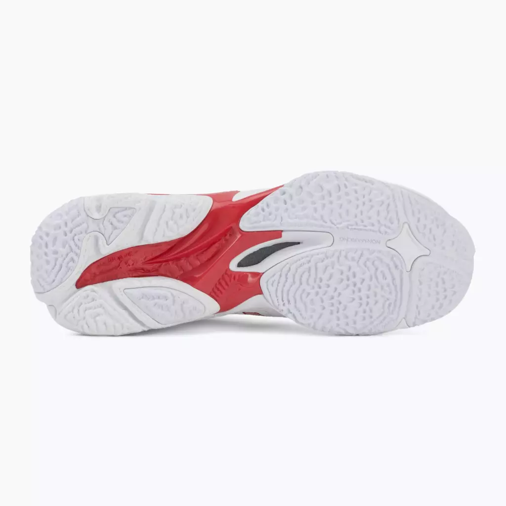 Женские Кроссовки волейбольные Mizuno Wave Lightning Elite white/rose elegance/lava falls