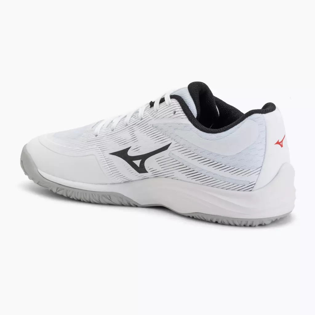 Кроссовки волейбольные Mizuno Lightning Select white/black/fiery red